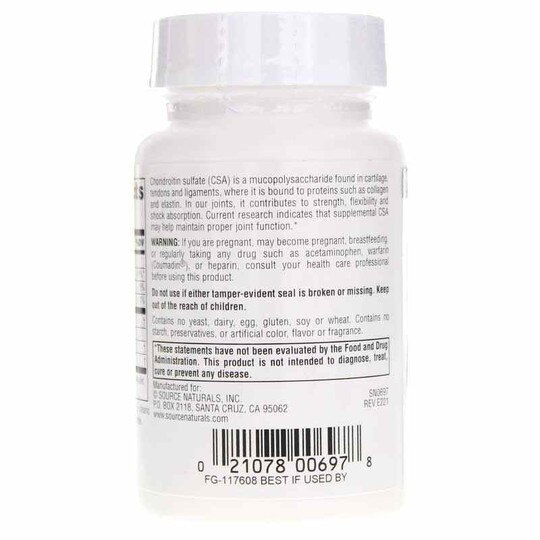 Chondroitin Sulfate 400 Mg, SNN